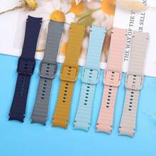 Smart Watch Strap - 09-black/Dark Grey/ Green - View 4