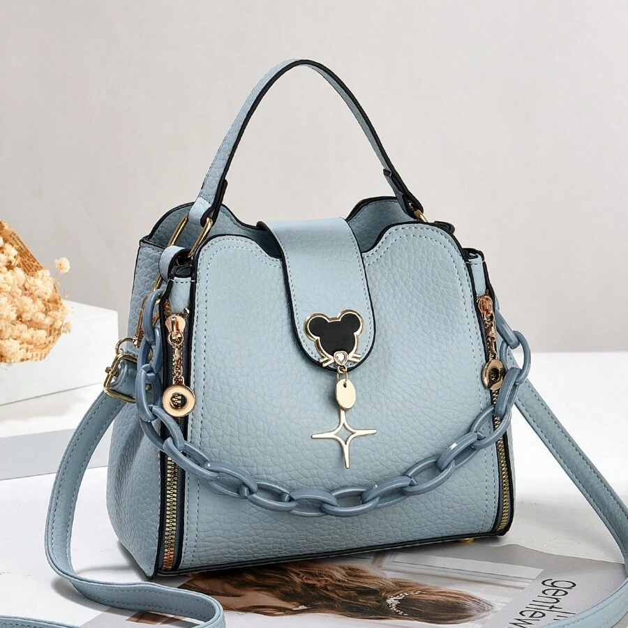 Women Shoulder Bags - 咖啡 - 查看 1