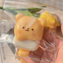 1 bánh kem que hình gấu bông, đồ chơi đồ ăn cho bé trai và bé gái, quà tặng tiệc sinh nhật theo chủ đề đồ ăn nhẹ, quà tặng độc đáo cho trẻ em, đồ chơi cảm giác mềm mại, đàn hồi chậm cỡ lớn - Nhiều màu - Xem 11