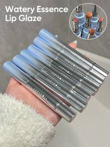 JUDYDOLL Watery Essence Lip Glaze - Sparkling Citrus, Mirror-Like Gloss, Lip Stain, Lip Oil, Lipstick, Lip Care, Great Gift For Girlfriends, Wife, Weddings, Parties, Everyday Makeup - #G01 - 查看 6