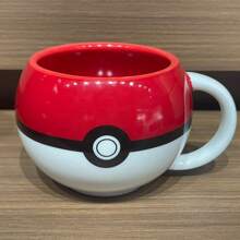 pokemon 1pc Ceramic Mug, Bow Handle Coffee Cup, Office Latte, Coffee Cup, Matcha Cold Brew Cup, Commercial Dessert Cup, Suitable For Afternoon Tea, Shopping, Photo Shooting, Birthday Gift