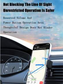 Soporte para teléfono de coche con clip fijo y giratorio de 360 grados - Negro - Ver 5