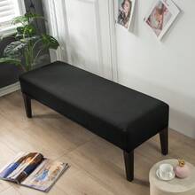1 Vỏ bọc ghế dài/ghế sofa bằng nhung ngô mềm mại, Vỏ bảo vệ ghế có thể tháo rời và giặt được, Thích hợp cho phòng khách, phòng ngủ, nhà bếp, Bộ 5 món, Vỏ bọc ghế ăn, Vỏ bọc ghế sofa cho nhà bếp, khách sạn - Nhiều màu - Xem 10