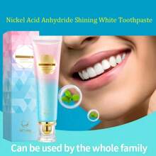 Niacinamine Toothpaste, Fresh Breath - Deep Cleansing, Containing Aloe Vera Leaf Extract, Moisturizing Natural Formula, Confident Smile Teeth Care, Fashionable Tube Design | Aloe Vera Soaking, Teeth Product