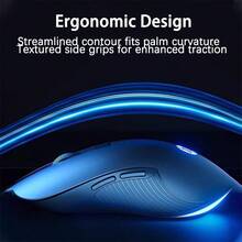 HP Mouse M280 Colorful RGB Gaming Mouse 16.8 Million Colors Dynamic Lighting Effects/Multi-Mode Switching Ergonomic Symmetrical Design High-Precision Sensor 6 Programmable Buttons White Silent - White Silent Model - View 5