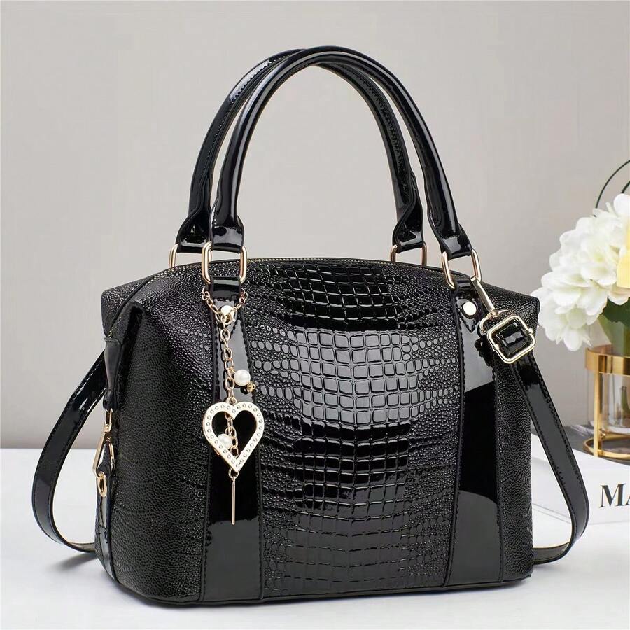 Women Shoulder Bags - 深藍色 - 查看 1