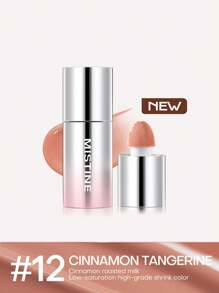 MISTINE Thai Latte Liquid Blush 7g 12 Cinnamon Tangerine Translucent Natural Blending Foundation Smooth Colour Retention 1 Piece