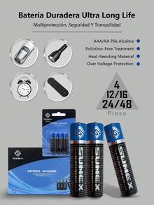 AA/AAA Alkaline Batteries: Provide Long-Lasting Power For Remote Controls, Toys, And Clocks, Available In Multi-Packs - AAA - View 3
