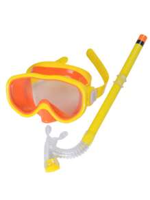 Kids & Adults Snorkel Set - Anti-Fog Swim Goggles, Diving Mask, And Breathing Tube For Swimming And Snorkeling