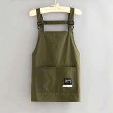 New Professional Barber Apron Breathable Waterproof Cooking Aprons 2 Sizes Large Pocket Working Clothes For Hairdressing