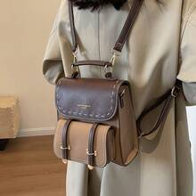 Women Fashion Backpacks - 棕色 - 查看 7