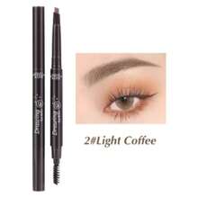 2-In-1 Waterproof Eyebrow Pencil - DM - 02# MARROM CLARO - 查看 2