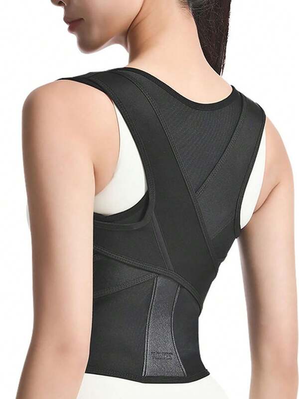 AOLIKES Back Brace Posture Corretor For Women And Men, Shoulder Straightener,Adjustable Full Back Support Improving Back Posture - Scoliosis,Hunchback,Hump,Thoracic,Spine Corrector Gym Accessories