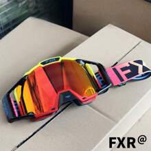 Óculos de Esqui Antinevoeiro Ajustáveis para Adultos - Óculos Grandes de Moda com Lentes de PC e Armação de TPU, Detalhes em Azul/Preto/Verde-Água, Revestimento Antiofuscante, Ideal para Esqui, Snowboard e Uso Diário, Presente, Óculos Estilosos, Óculos de Esqui à Prova de Vento