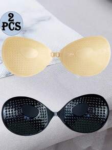 2 confezioni di reggiseni invisibili push up a forma di mango per donne, adatti per abiti da sposa, reggicalze, reggiseni - adatti per reggicalze, abiti, body