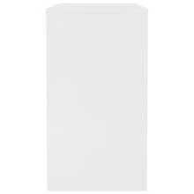 Larryhot Bureau Blanc 90x40x72 cm Bois d'ingénierie, solide et durable, facile à assembler, beau, idéal pour la décoration de la maison et les cadeaux