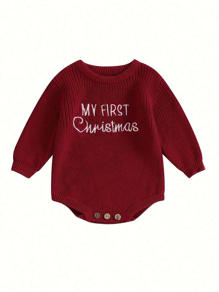 Newborn Baby Sweaters - Red - View 1