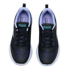 Skechers Women's Go Run Lite Cushioned Breathable Casual Running Shoes 129441-BKLV - Black/Lavender - View 4