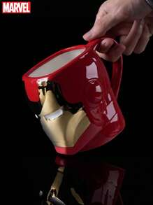 1PC Marvel Officially Licensed Iron Man Spiderman Super Hero Mug Ceramic Collectible Ornaments Office Milk Coffee Tea Cup Birthday Christmas Party Gift Home Tableware Best Choice Marvel Fans Gift Supplies - Iron Man Mug - View 8