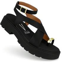 Vizzano Papete Women's Comfortable Original Sandal 6499 - 黑色 - 查看 2