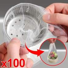 High Suction Kitchen Sink Strainer - Disposable Kitchen Filter, Prevents Clogging, Durable PET Material, Suitable For Food Scraps And Garbage Collection Net, Storage Bracket - Multicolor - View 14