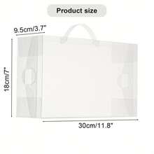 10/20 Pack Shoe Storage Boxes - Stackable Storage Boxes For Shoe/Trainer Storage -Shoe Organiser Box Set For Men/Women - Travel Shoe Boxes - 20 Pack - View 5