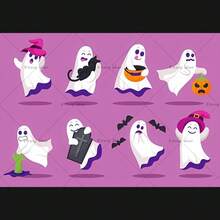 1pc/3PCS Wall Art Poster Optional Frame Happy Halloween Backdrop Horror Moon Pumpkin Witch Bat Castle A Little Boo Is Almost Due Baby Photography Background Party Decor Home Decor Halloween Decor Room Decor - Multicolor - View 27