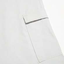 Puma Pantalones rectos de pierna ancha minimalistas y de moda para mujer, pantalones de chándal rectos con cordón 63092309