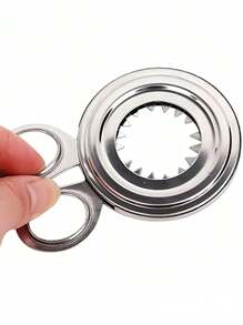 1/2pcs Boiled Egg Topper, Egg Shell Cracker, Stainless Steel, Eggshell Cutter, Practical, Convenient To Operate, Household Eggsplitting Machine, Kitchen Tools, Kitchen Utensils