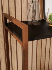 Inaugurates Furniture Sideboard Table Buffet Coffee Corner Living Room Kitchen Wine Cellar Rectangular Bar - màu đen - Xem 4