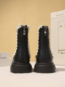 Neue einfarbige retroversatile Stöckelschuhe für Mädchen, Spitze elastischer Knöchel, komfortabler modischer Fairy-Stil, geeignet für Ausflüge, Reisen, Zusammenkünfte