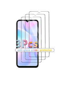 3 piezas de vidrio templado HD compatible con MOTO E13 G20 G30 con acabado mate, protección de pantalla esencial, aplicable a protector de pantalla de teléfono para uso diario, oficina y hogar, accesorios de teléfono a prueba de agua, a prueba de golpes, resistente a caídas, resistente a arañazos y antihuellas dactilares con cobertura completa - Multicolor - Ver 1