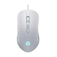 HP 滑鼠M280 炫彩RGB電競滑鼠 1680萬色動態燈效/多模式切換 人體工學對稱設計 高精度感應器 6鍵可編程 白色靜音