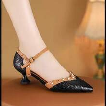Women Heeled Sandals - 黑色 - 查看 2