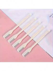 Men's Small Rotatable Single-Sided Nose Hair Trimming Scissors For Shaving Nose Hair, Facial Hair, And Beard. Multi Functional Cleaning Knife For Easy Portability - 白色 - 查看 6