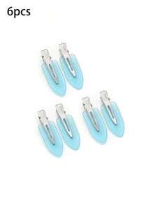 4 - Piece Set Of Acetate Seamless Hair Clips: High - Aesthetic INS - Style, Luxurious French - Inspired Seamless Hair Clips For Women - Ideal For Side Bangs, Forehead Styling & Makeup ,Hair Clips,Hair Accessories Claw Clips Hair Claws Hair Barrettes, School Stuff