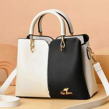 Women Shoulder Bags - 白配黑 - 查看 4