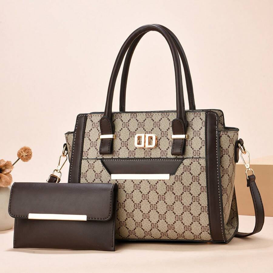 Women Crossbody - 土黃色 - 查看 1