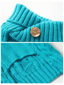 UFBemo 1 قطعة كنزة صوفية قطة/كلب صغير/متوسط الحجم من نسيج مبرم خفيف الوزن، من مواد ناعمة مناسبة للاستخدام المنزلي الداخلي