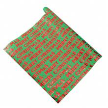 3 Rolls Christmas Wrapping Paper, /Black Foil Snowflake & Tree Design, Merry Christmas, 17 Inches X 120 Inches Per Roll Christmas Pajamas Christmas Decor - Multicolor - View 9
