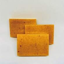 3PCS Turmeric & Kojic Acid Brightening Soap, DarkSpot Remover And Glowing Skin Soap - 芥末黃 - 查看 5