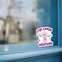 1 buc autocolant sarcastic amuzant cu Lobotomie, umor negru pentru sticlă de apă, autocolant umoristic pentru laptop pentru auto-exprimare anti-inspirațională, autoadeziv lucios și impermeabil durabil pentru pahare, notebook-uri și telefoane, cadou amuzant pentru prieteni, piesă de artă cu care te poți identifica și cu cultura alternativă, accent declarativ pentru obiecte personale