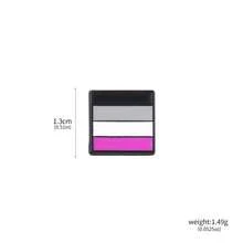 1 Peça Broche de Coração Arco-Íris Bandeira, Paz e Amor, Alfinetes de Esmalte, Roupas, Bolsa, Lapela, Pino, Ícone de Orgulho Gay e Lésbico, Decoração Unissex - Multicolorido - Visão 23