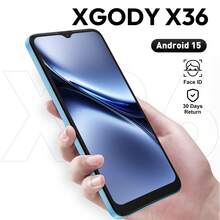 XGODY 2024 Android Smartphone 2+16GB Dual SIM 4G Mobile Phone Without Contract Octa Core Cheap - Màu xanh lam - Xem 9