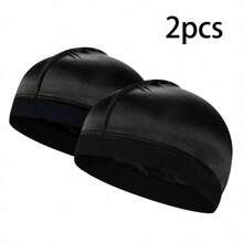 Awegeo Turban pentru bărbați 1/2/4/6/8buc, șapcă ondulată, șapcă sportivă, elastică, elastică, respirabilă, cu bandă de transpirație, pepene verde