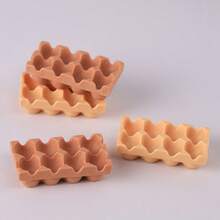 迷你食物玩具娃娃屋鸡蛋盒，内含斑点鹌鹑蛋，微缩逼真厨房玩具模型 - 彩色 - 查看 7