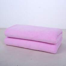 Bath Towels - Morado claro de grosor medio - Ver 13