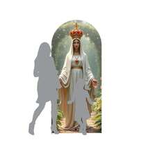 Sublimated Popsicle Roman Panel In Easy-To-Wear Fabric With Elastic - Our Lady Of Fatima - View 2