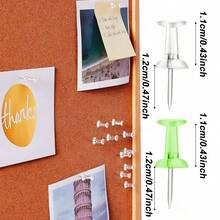 40 piezas/10piezas por caja, chinchetas de pulgar , suministros de arte para estudiantes, pintura, expansión, creatividad, oficina y material escolar. Chinchetas utilizadas para paredes, tablero de corcho, mapas, calendarios, fotos, alfileres de mapa, alfileres con cabeza de plástico grande, con caja de almacenamiento, proyectos de manualidades DIY, organización de la oficina en el hogar, vuelta al colegio, decoración de fiesta de graduación, material escolar - color - Ver 6