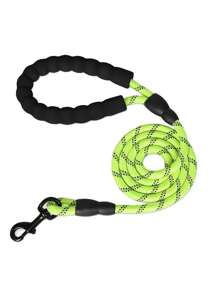 High Reflective Dog Harness Leash Collar Set, Adjustable Padded Dog Vest, Reflective Non-Obstructive Pet Oxford Vest With Front & Back Easy Control Handles, Comfortable, No-Choke Design Pet Vest Leash Collar Set - Ideal Choice For Outdoor Adventure, Multiple Sizes - Suitable For Small, Medium And Large Pets (If In Doubt Between 2 Sizes, Opt For The Larger Size As It Can Be Adjusted)